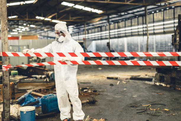 Professional Odor Removal technician working in Manson, WA